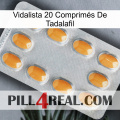 Vidalista 20 Comprimés De Tadalafil cialis3